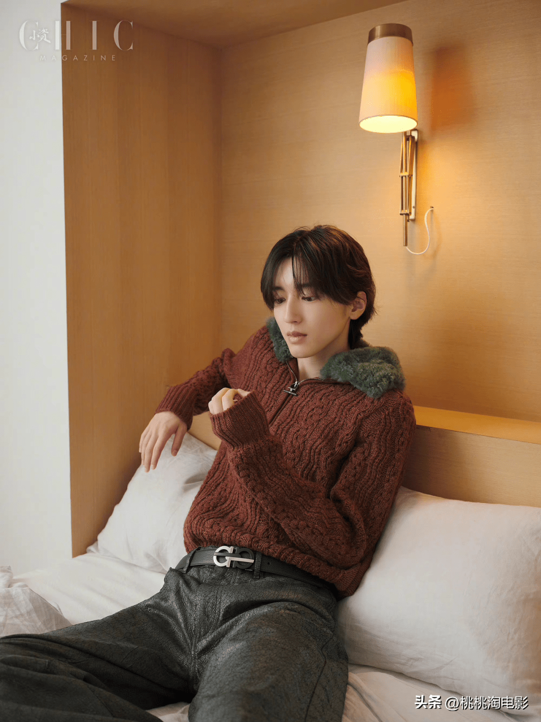 道枝骏佑首次亮相中国杂志,展现20岁清澈少年气