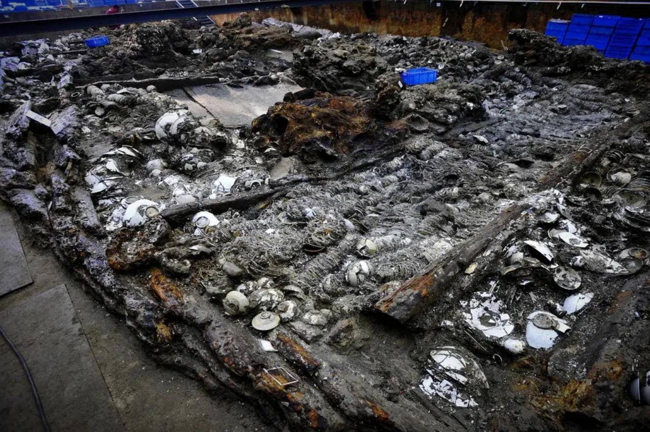 南海一号:花3亿打捞800年前古沉船,是对文物海盗的最好回击_工作_我国