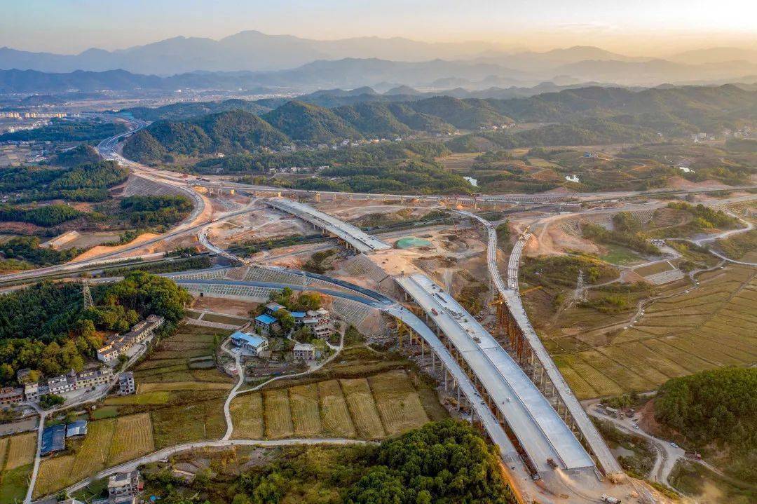 宜春——井冈山高速公路,袁州区新田段传来好消息~_施工_枢纽_项目