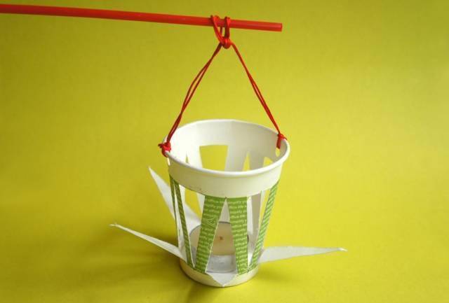 笔筒纸杯礼炮筒纸杯花纸杯吊饰纸杯花环纸杯章鱼纸杯鲸鱼其它纸杯作品