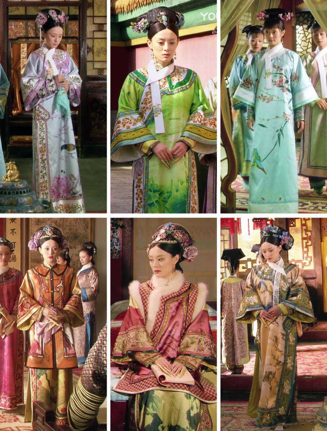 看看《甄嬛传》的造型有多美,人家能火11年是有原因的_衣服_剧情_颜色