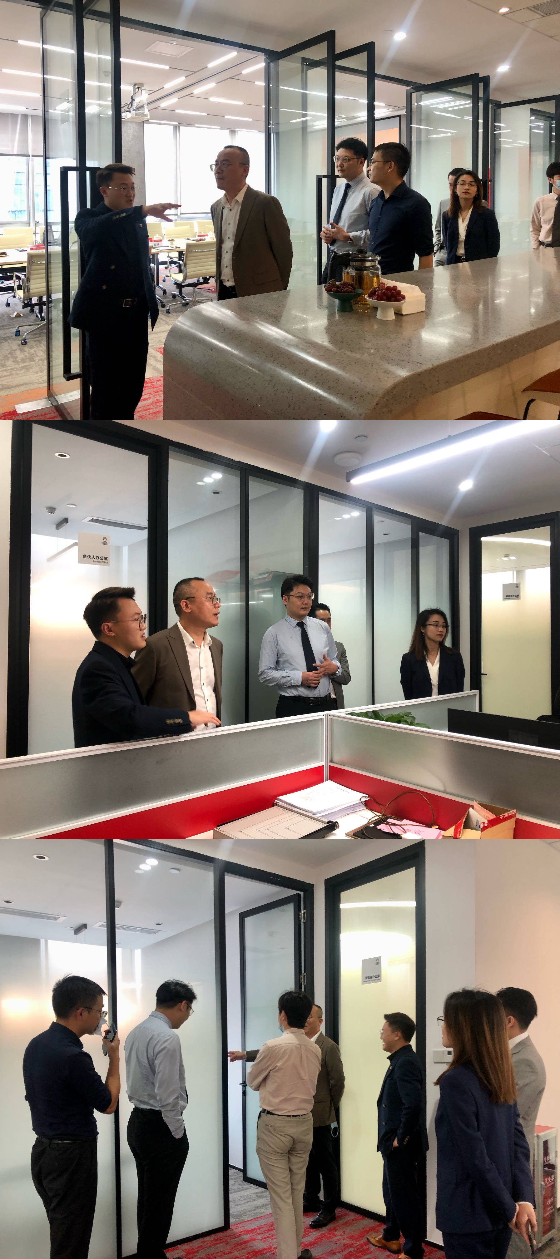 热烈欢迎广东普威律师事务所张小勇主任一行莅临我所交流学习