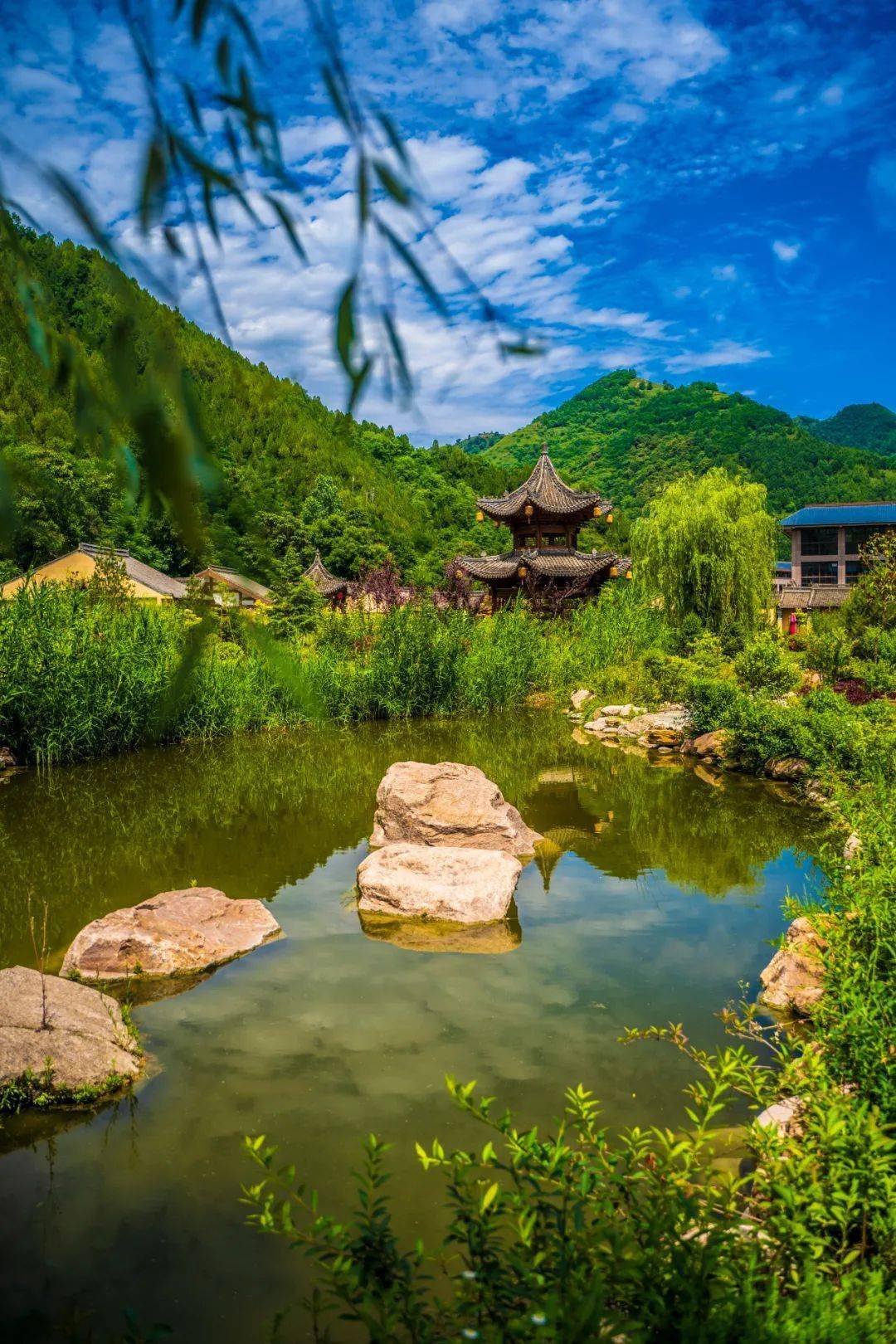 泡汤,赏景,汗蒸通通满足你来宝鸡九龙山温泉