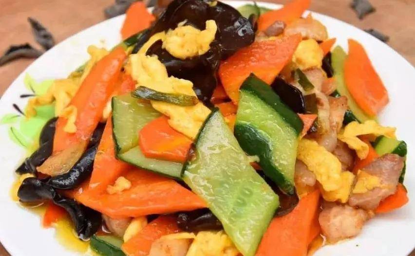 醋溜木须肉,晶莹剔透美味开口菜,好看好吃又下饭_胡萝卜_里脊肉_料酒