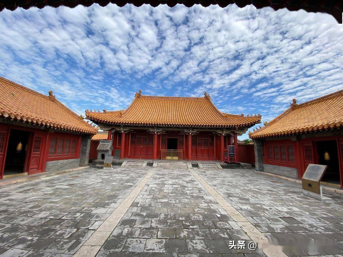 沈阳故宫太庙图片