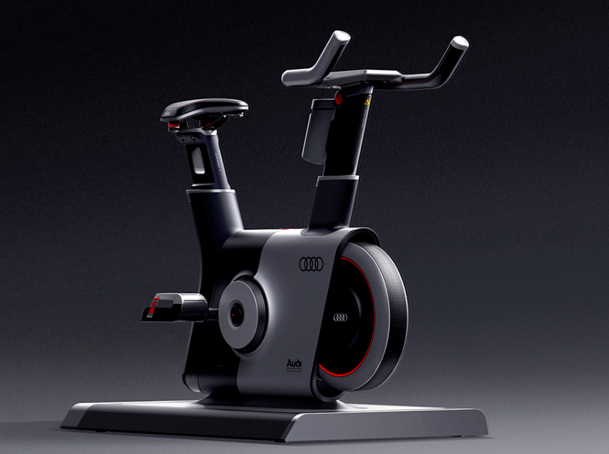 不可多得的,炫酷车企的动感单车设计【北京新易设计坊】