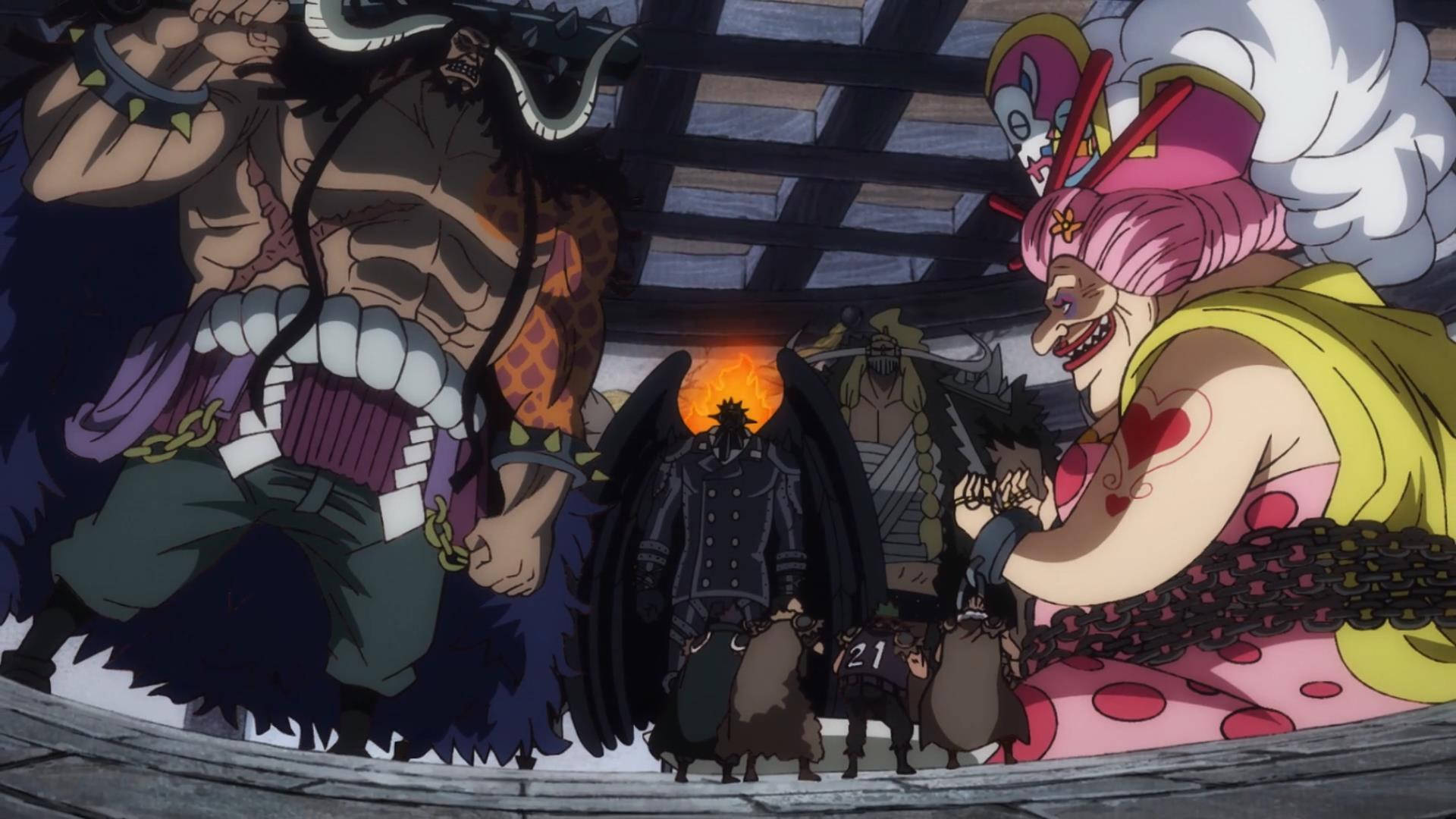 海贼王952集:时隔13年,双位四皇再次碰撞!