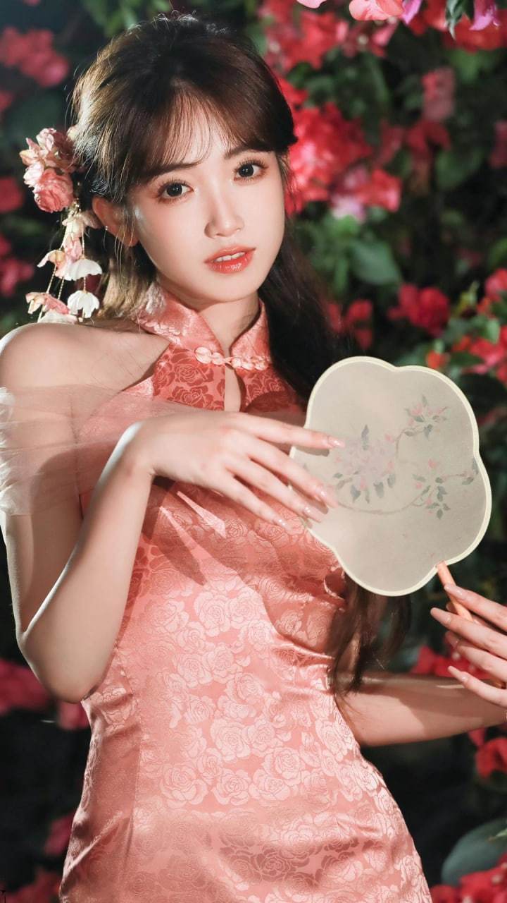 粉丝旗袍美女手机壁纸_宜春_旗袍_美女