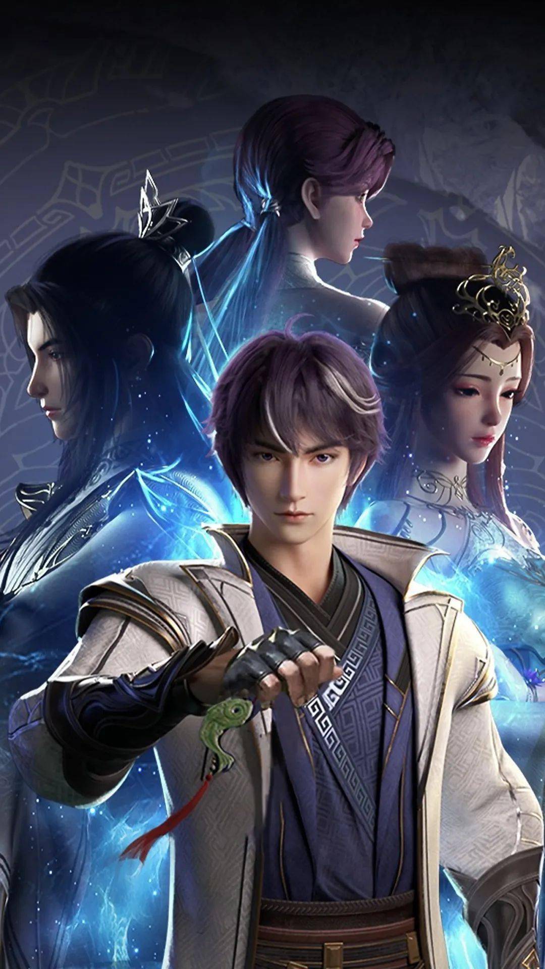 国漫重磅消息发布,秦羽和石昊外面的兄弟来了…_年更_优酷_罗征