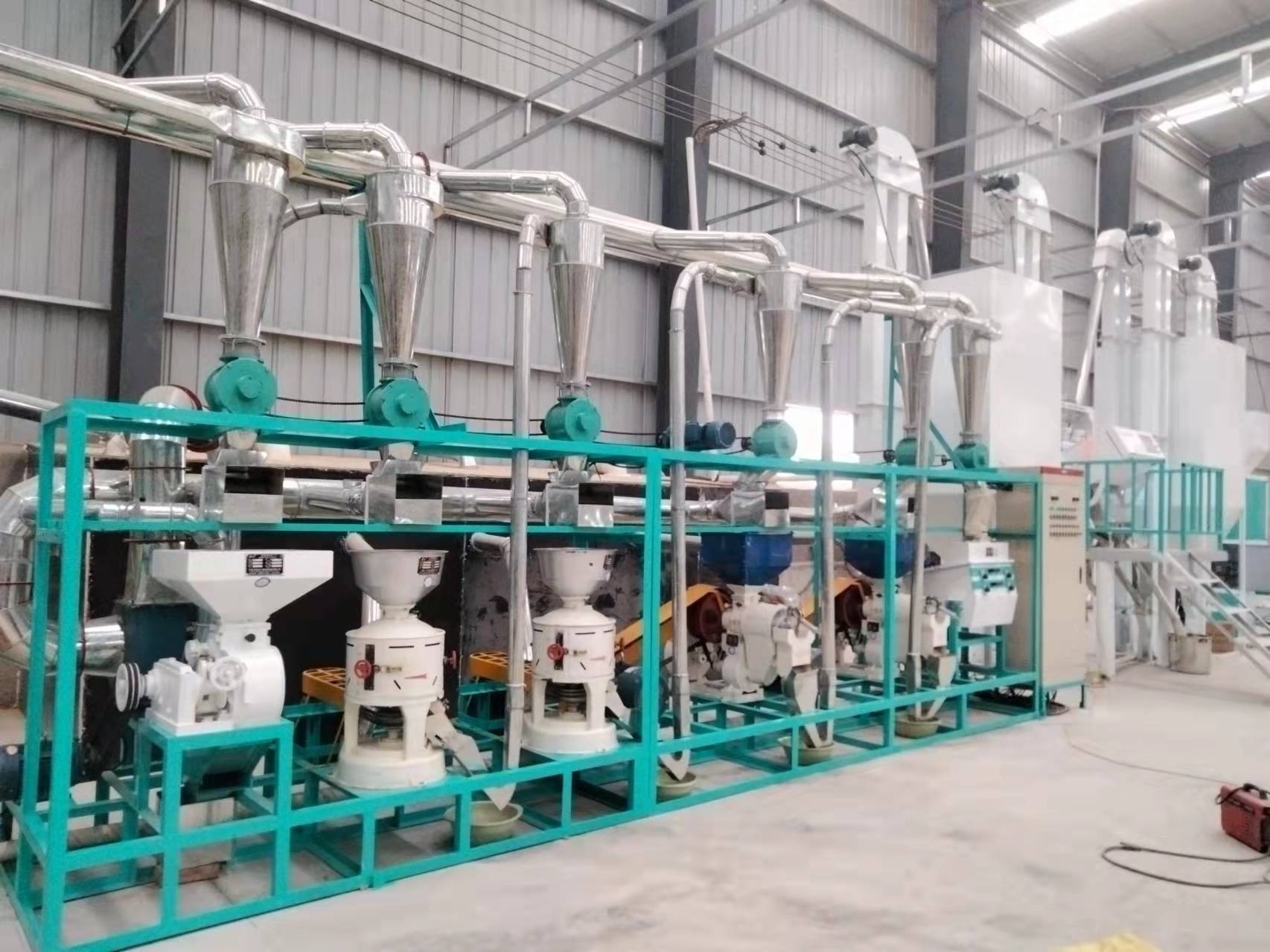 广西小米精加工成套设备在小米加工时的操作步骤_生产_车间_工艺流程