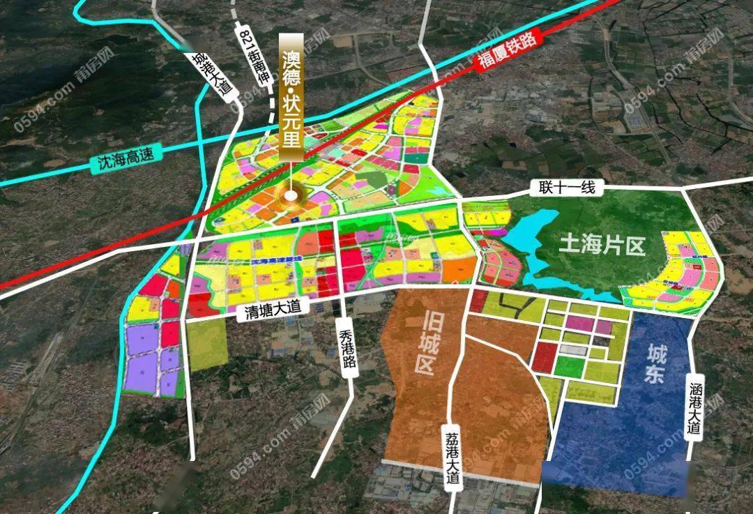 值得被关注的是,作为高铁新城的重要中轴动脉,821街南伸持续推进,未来