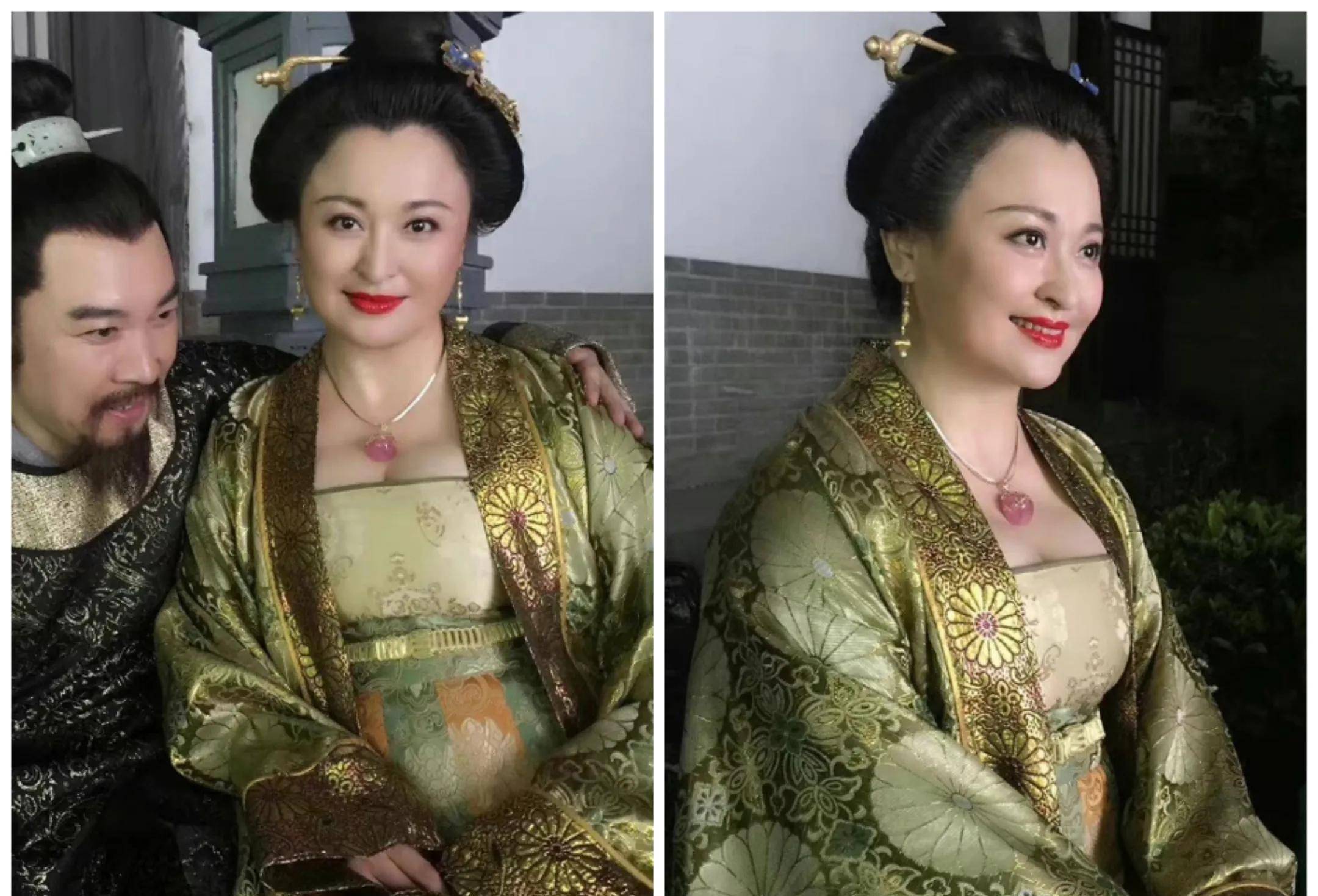 中,王璐瑶扮演美丽的的王夫人在段正淳的几位夫人中,王璐瑶不得不说是