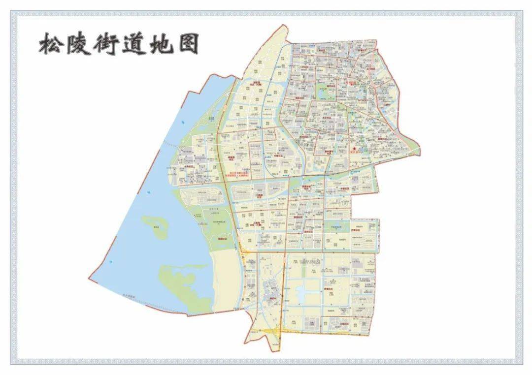 苏州吴江松陵镇地图图片
