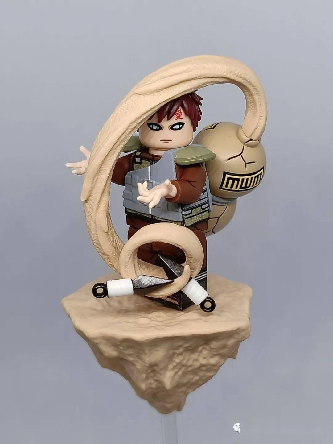 【火影乐高】玩家自制 我爱罗&一尾守鹤_公众_交流_微信