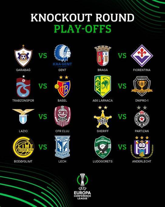 2022-2023赛季欧会杯淘汰赛附加赛抽签