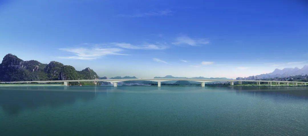 柳州市第二十四座跨江大桥——白云大桥正式施工_爆破_建设_项目