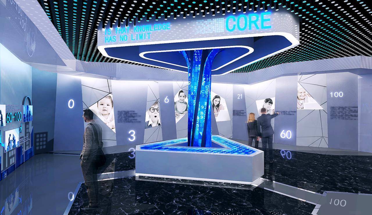 工业4.0展厅设计,工业产业园展厅设计解析_观众_展馆_信息