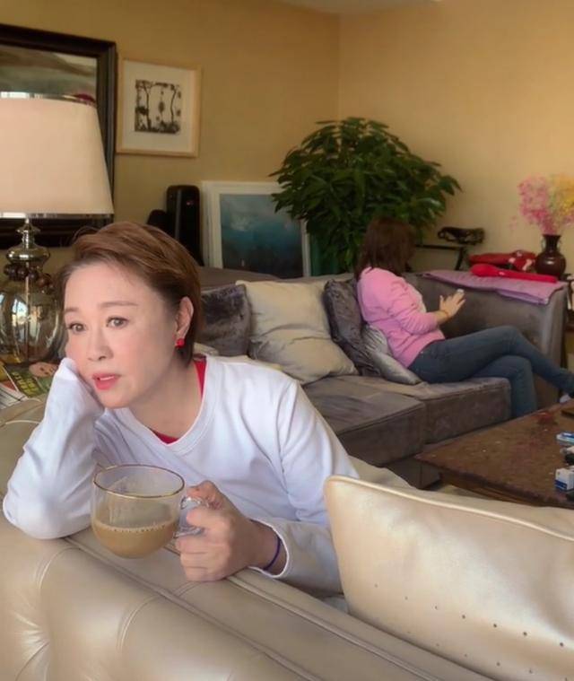 傅艺伟近照撞脸马丽,56岁的她和妹妹住千万豪宅,晚景略显凄凉_生活