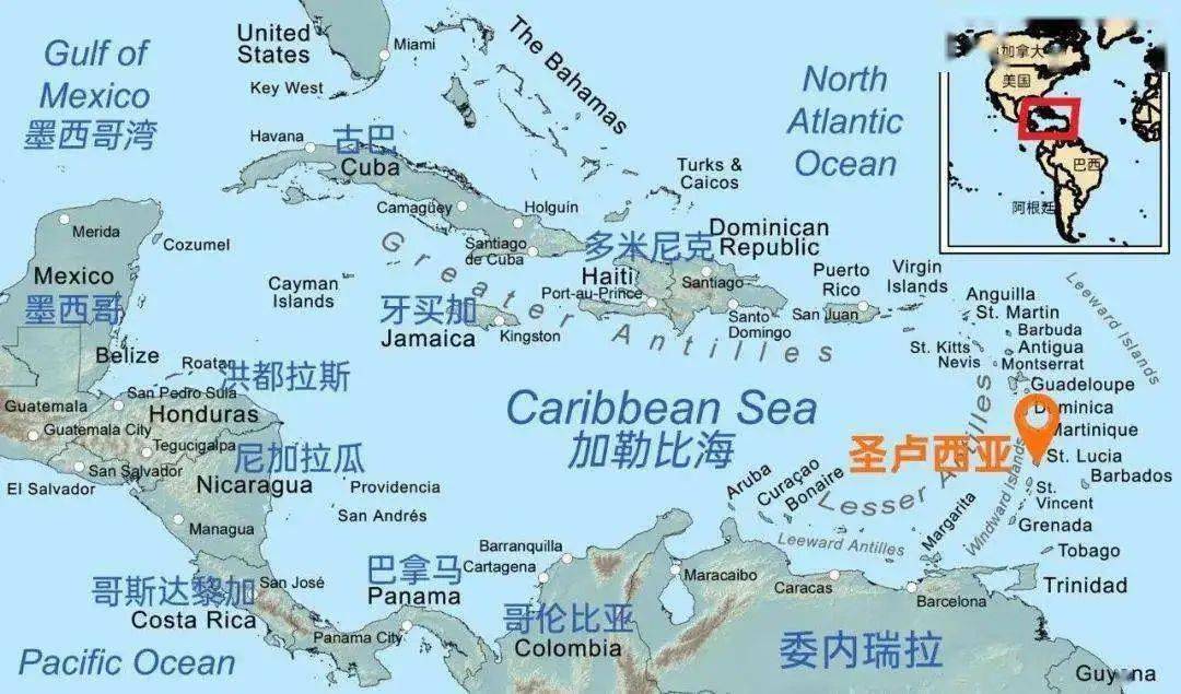 圣卢西亚投资入籍计划~"全球最佳蜜月胜地"_美国_国家_世界