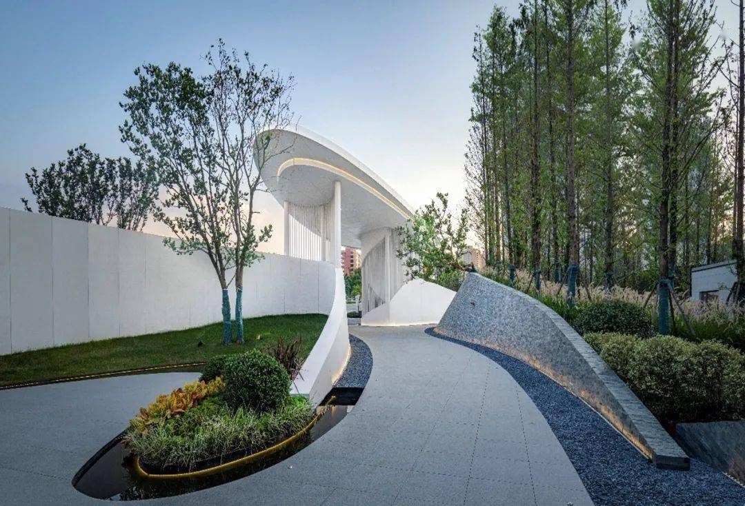 干货到,居住区不同功能区的铺装设计