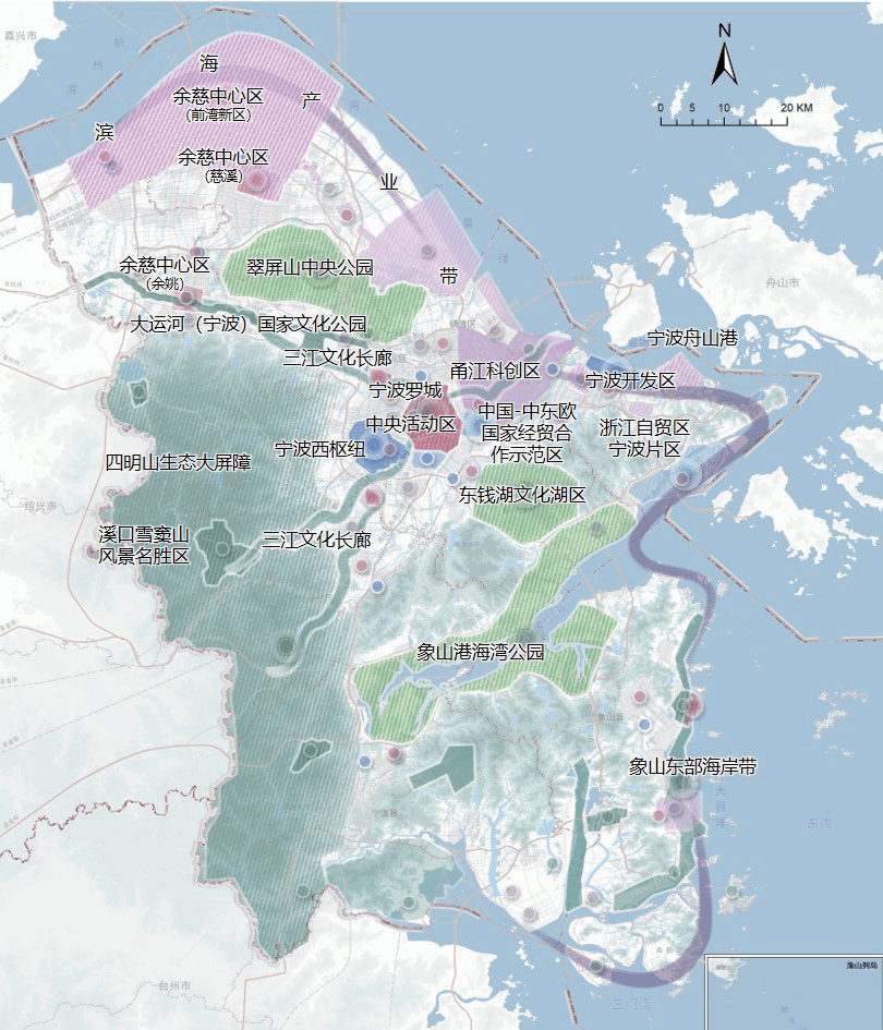宁波203省道规划图图片