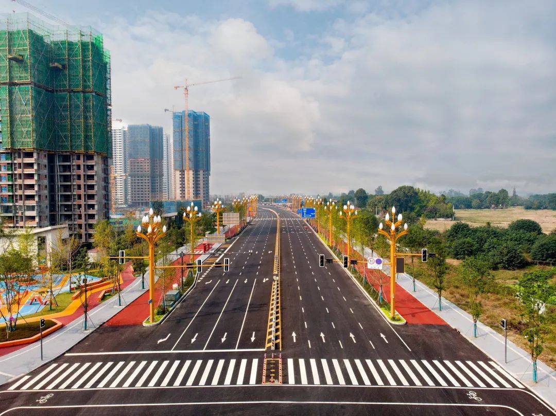 眉山这条路即将全新通车,将成为一道靓丽的风景线_综合_大道_地下