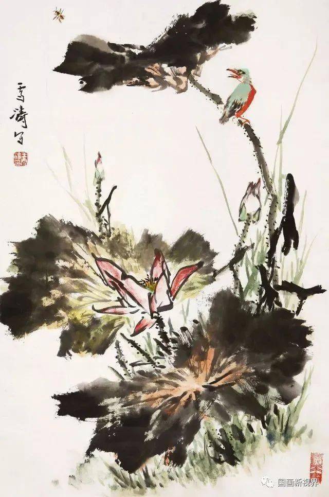 王雪涛小写意花鸟高清60幅!(收藏)_生活_孩子_书画