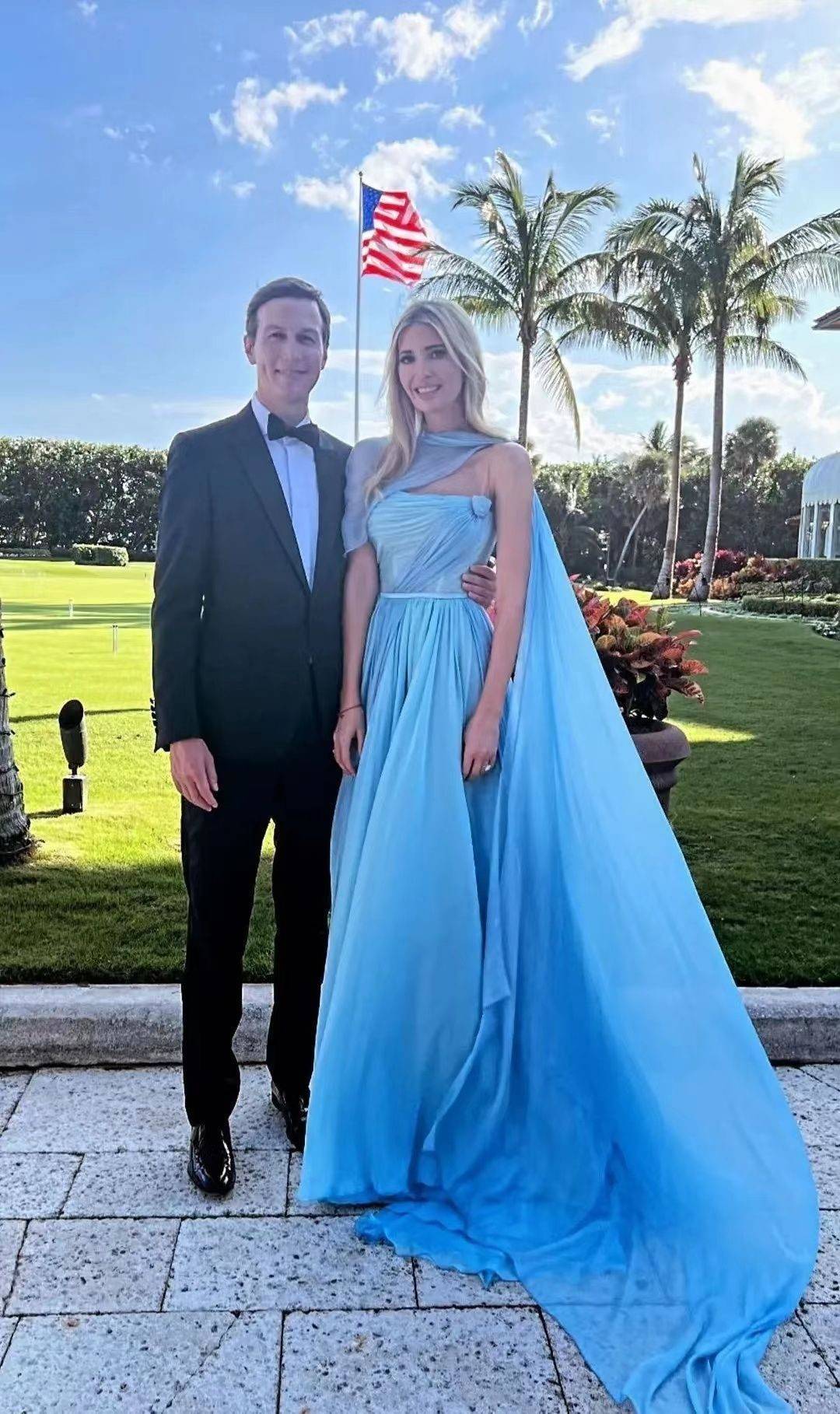 特朗普小儿子参加姐姐婚礼!