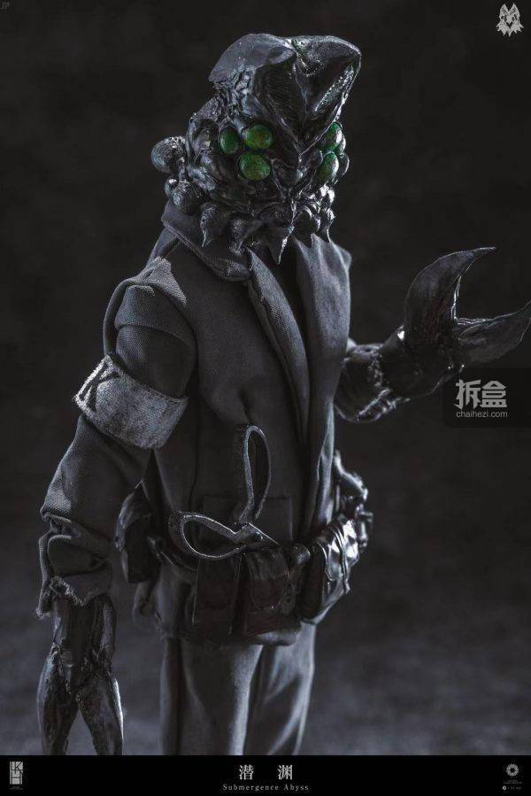 凌空重工 深澜 潜渊 暗黑风格原创设计1/12可动人偶克苏鲁