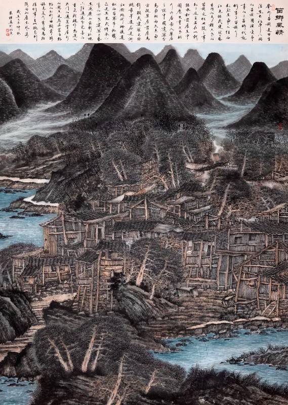 桐乡展讯丨落墨别有韵——当代名家徐家礼中国画作品展_艺术_山水