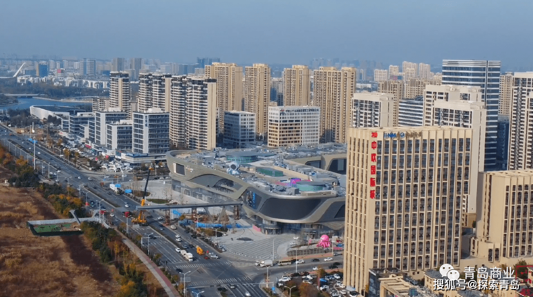 青岛金茂览秀城11月18日正式亮灯,最新航拍……_商业_仪式_城市