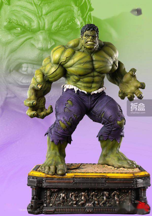 xm studios 漫威系列 无敌浩克 灰浩克 1/3美漫艺术雕像_cmlx_尺寸