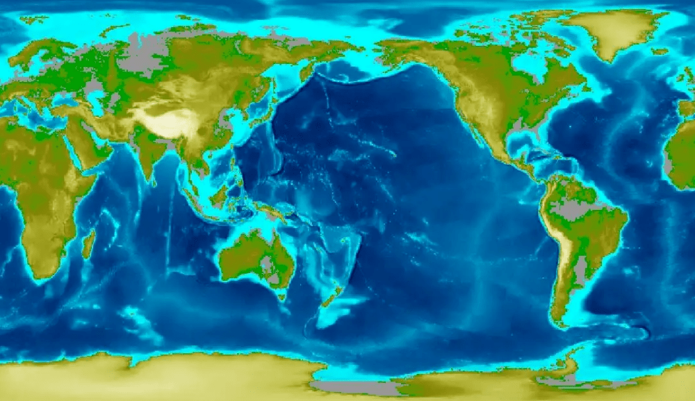 深海佔海洋麵積的92.4%和地球面積的65.