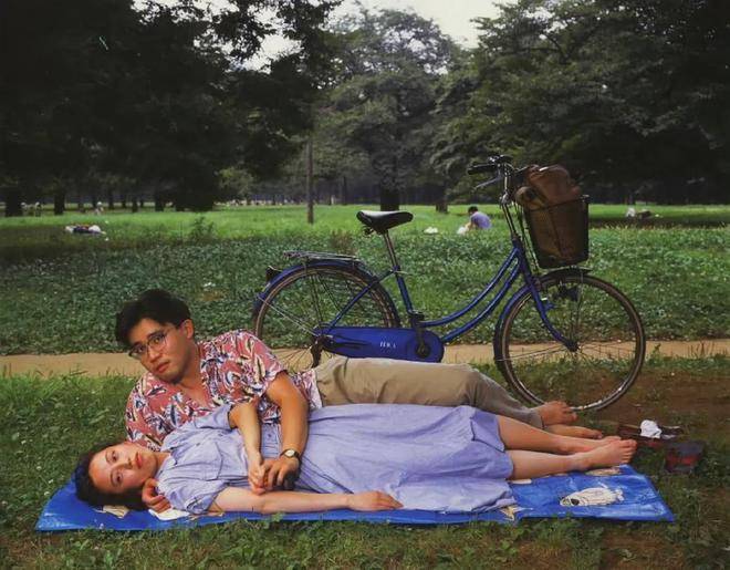 90年代公园情侣老照片