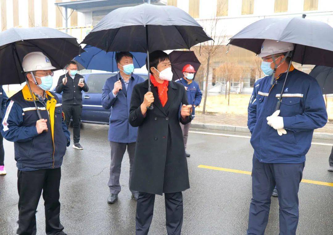 67包头市政府党组成员王秀莲一行调研包铝_生产_防控_经营