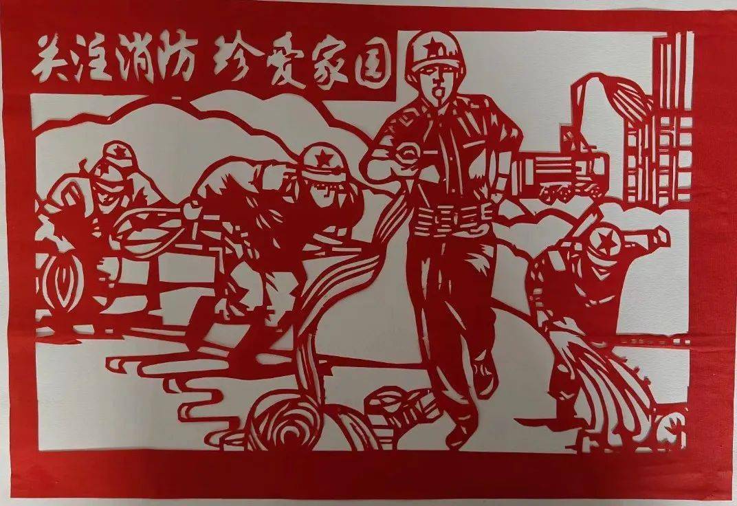 固原市消防救援支队线上文创作品展播(一)_简介_群众_消防车