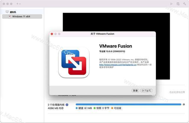 Mac虚拟机：VMWare Fusion Pro 13最新资源