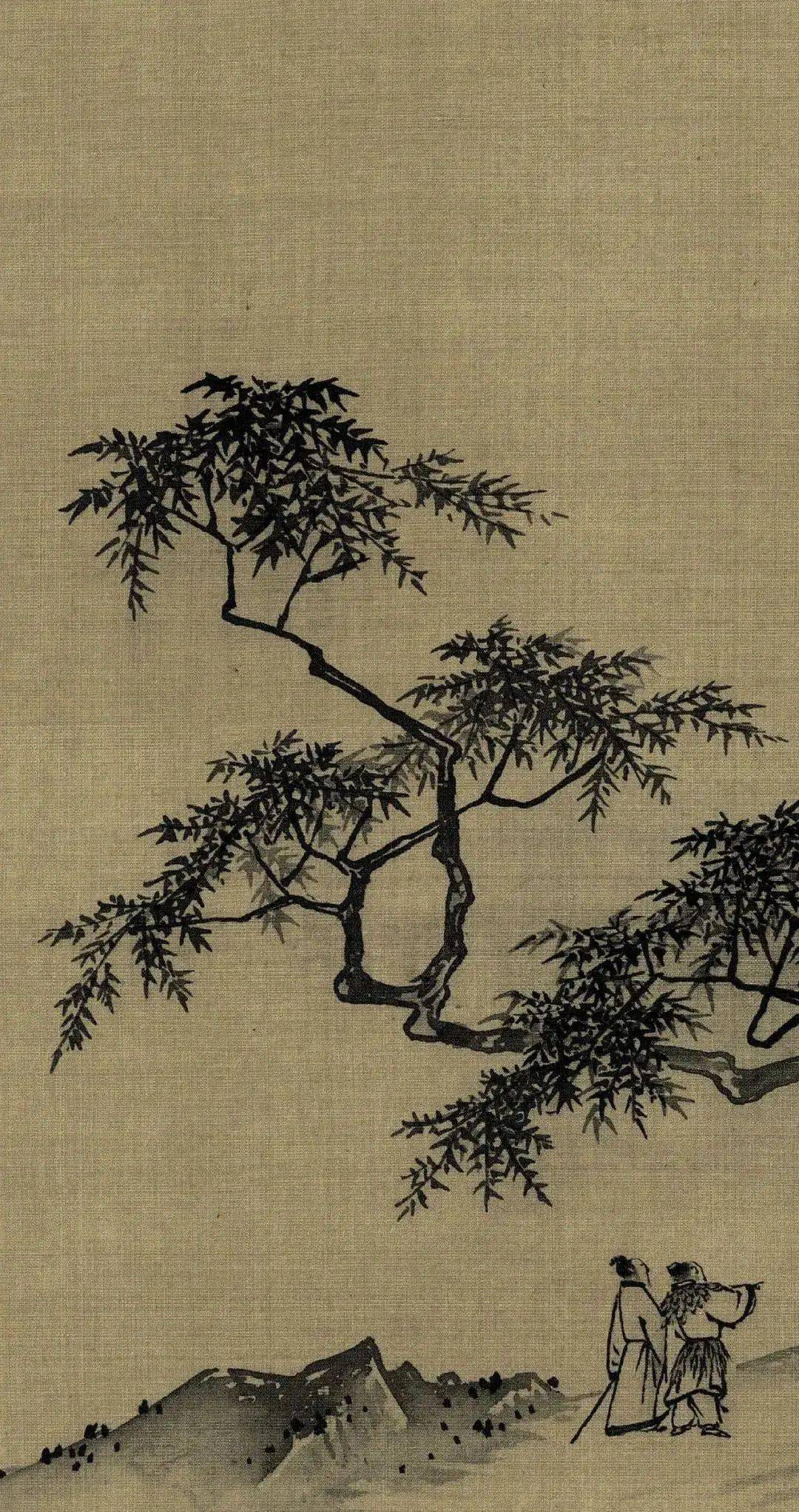 "马一角"的局部之美_马远_画面_山水画