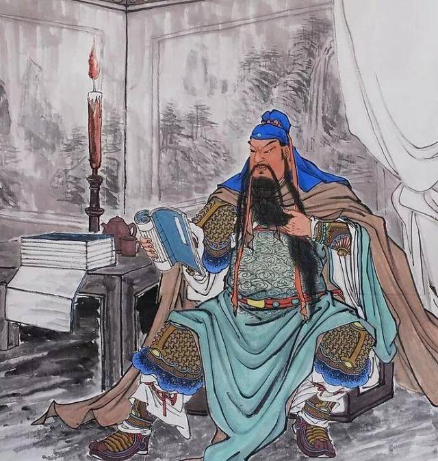 关羽夜读春秋,读了春秋之后我才发现,原来关羽读的是另一本书_左传