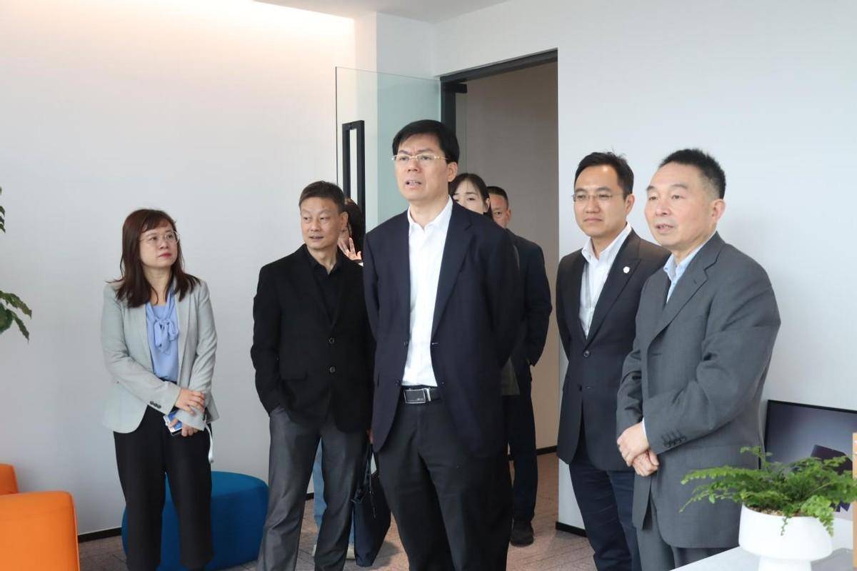 萧山区委常委,宣传部部长周胜华调研德必彩虹we