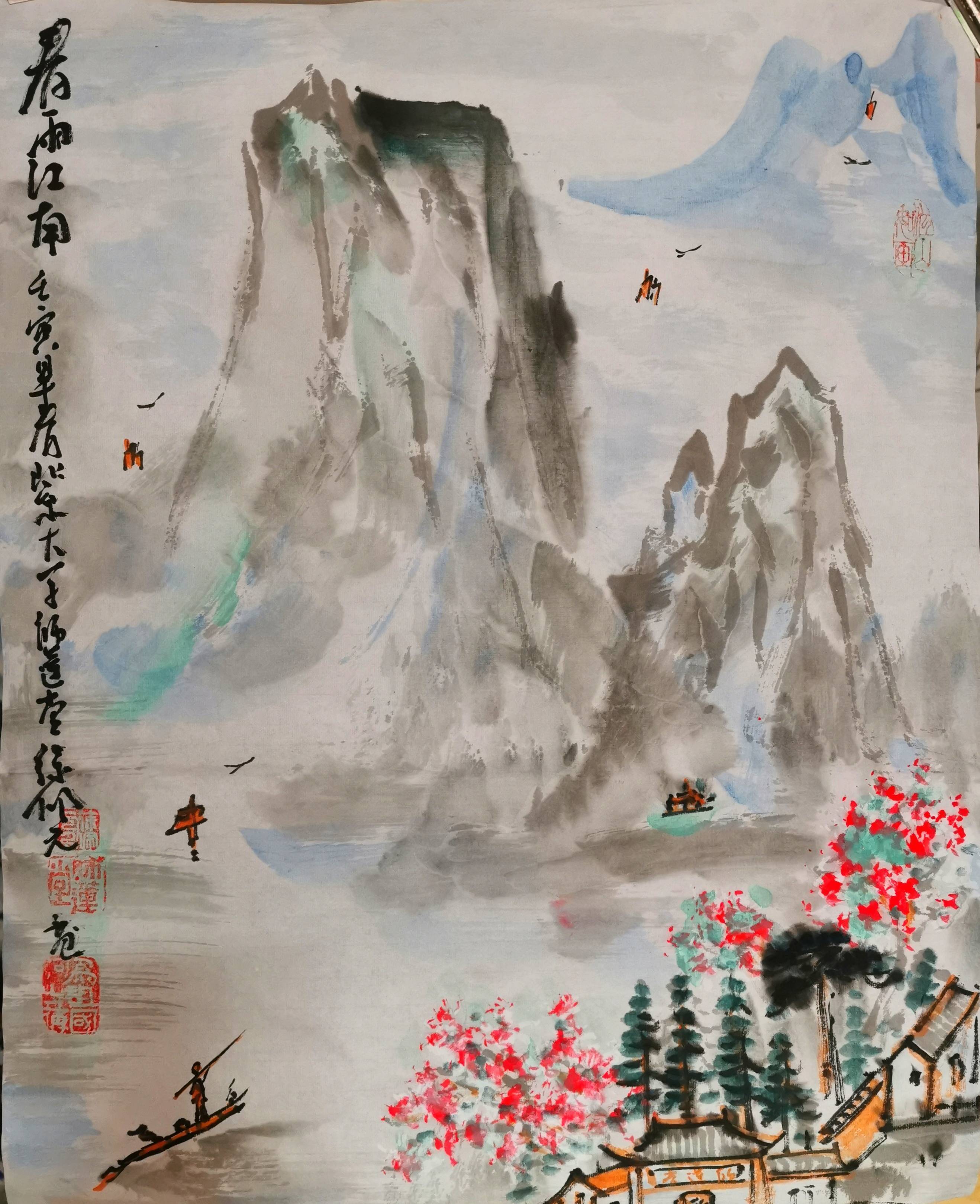 中国美术家协会会员徐佩元作品鉴赏