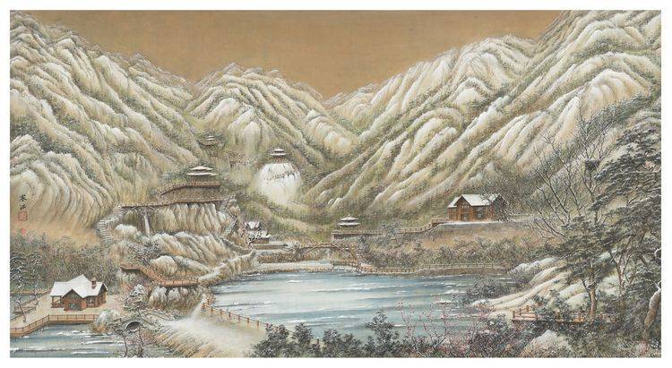 界画---几乎消失的文明(附界画寒江作品集)_中国_绘画_cm