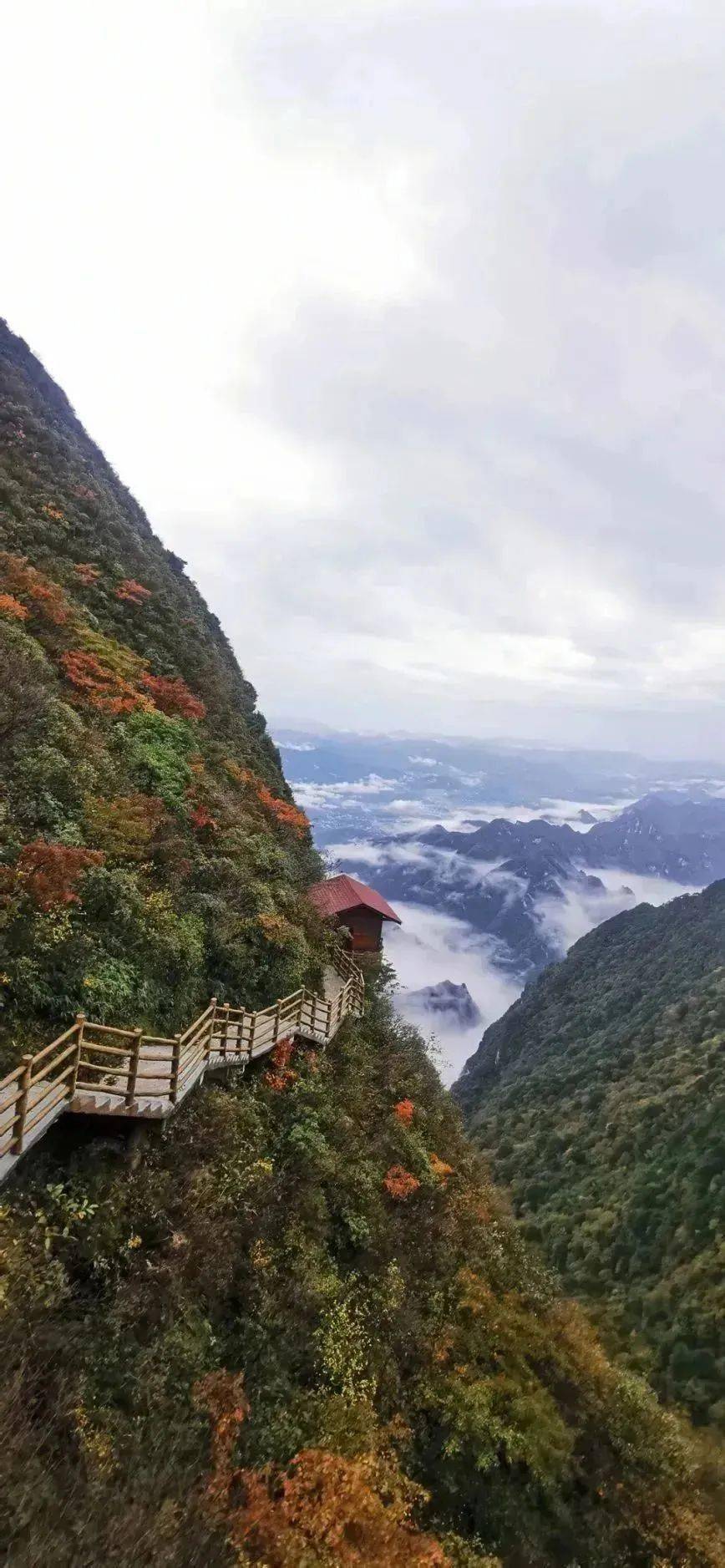 四川万源八台山风景区图片