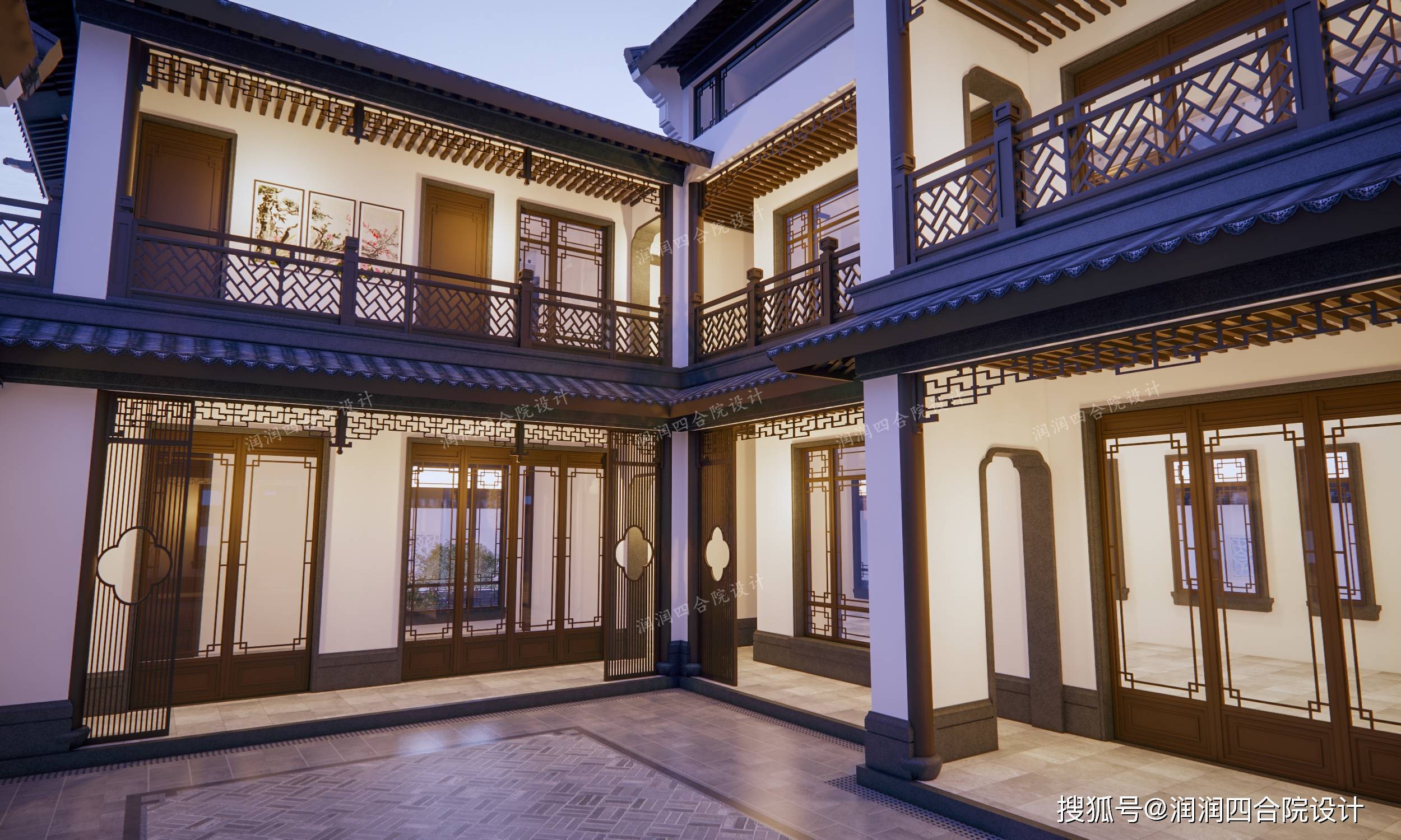 5,游花园,享田园生活——润润四合院设计刘鹰_庭院_门楼