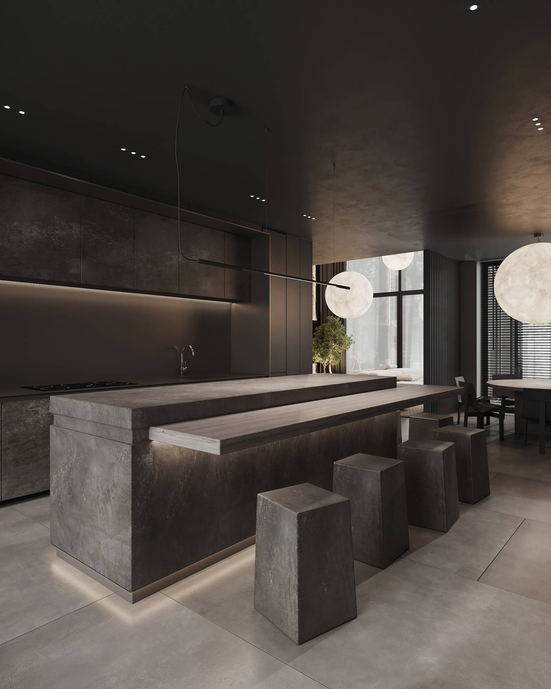 现代工业风|美丽的阳光小屋_建筑_设计_混凝土