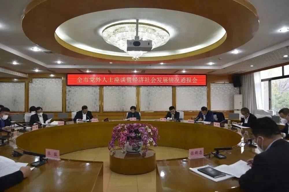 市委常委,办公室主任,统战部部长毛玉华,市领导翟绪军,孙伟及市各民主