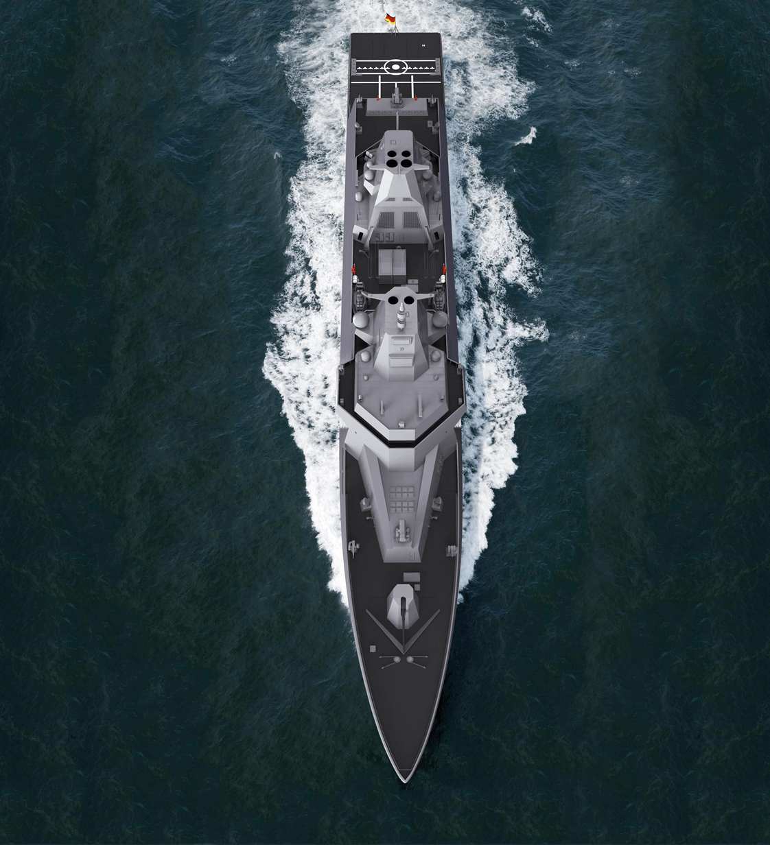 f126护卫舰最早于2009年开始研制,德国根据现代战争对新一代护卫舰