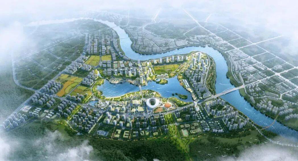 是央企占地97亩拟建商业综合体四会贞山湖畔地块旧规划图上曾标注华x