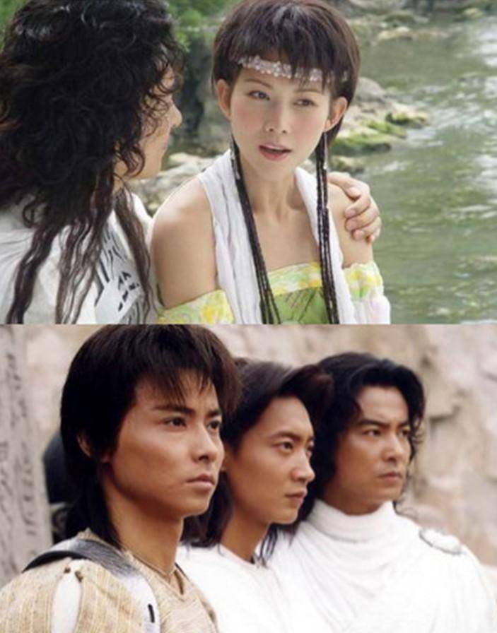 2003年,蔡少芬在内地拍摄电视剧《水月洞天》,在这部剧中,她饰演的是