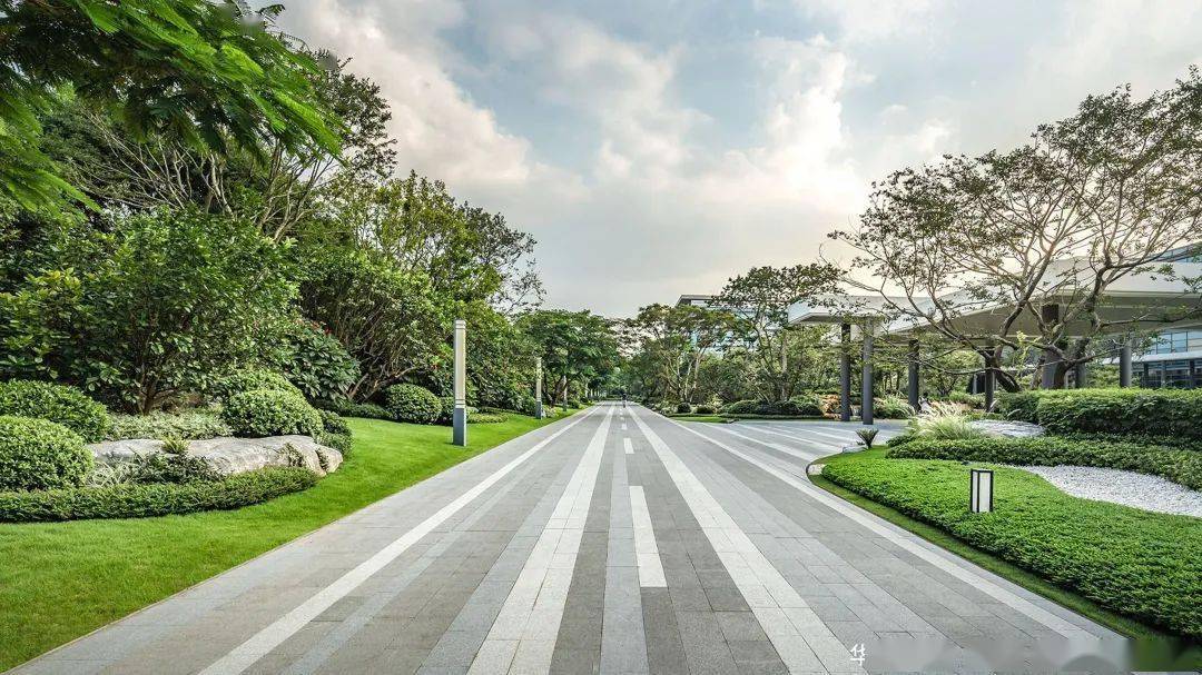 园林铺装风格 | 现代,新中式,欧式,东南亚…_华苑_景观_图案